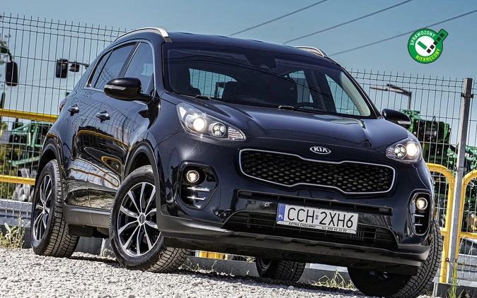 Kia Sportage cena 68800 przebieg: 126000, rok produkcji 2017 z Cieszyn małe 781